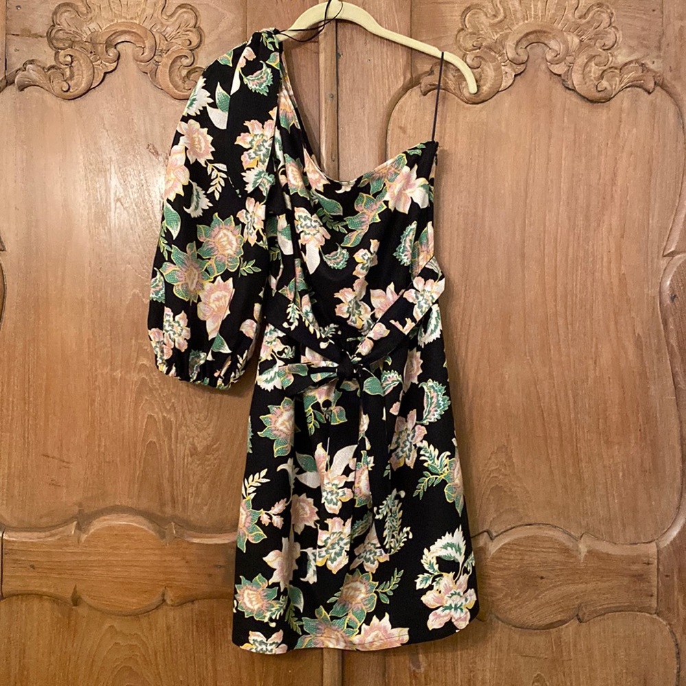 Who What Wear One Shoulder Dress